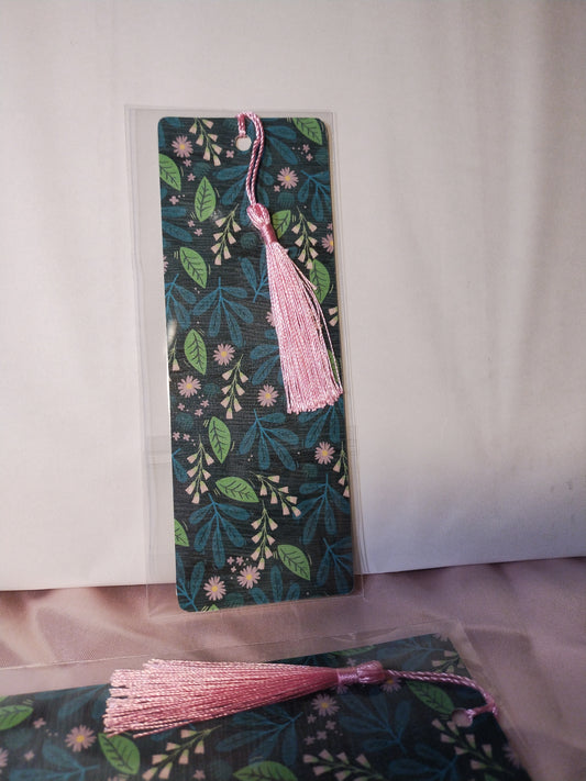 Book Marks made with cardstock Floral